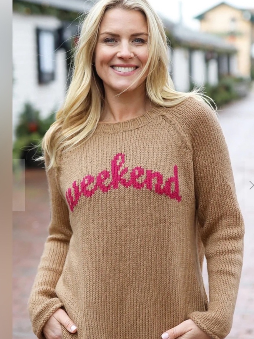 NWT WOODEN SHIPS WEEKEND RAGLAN CREW size M/L